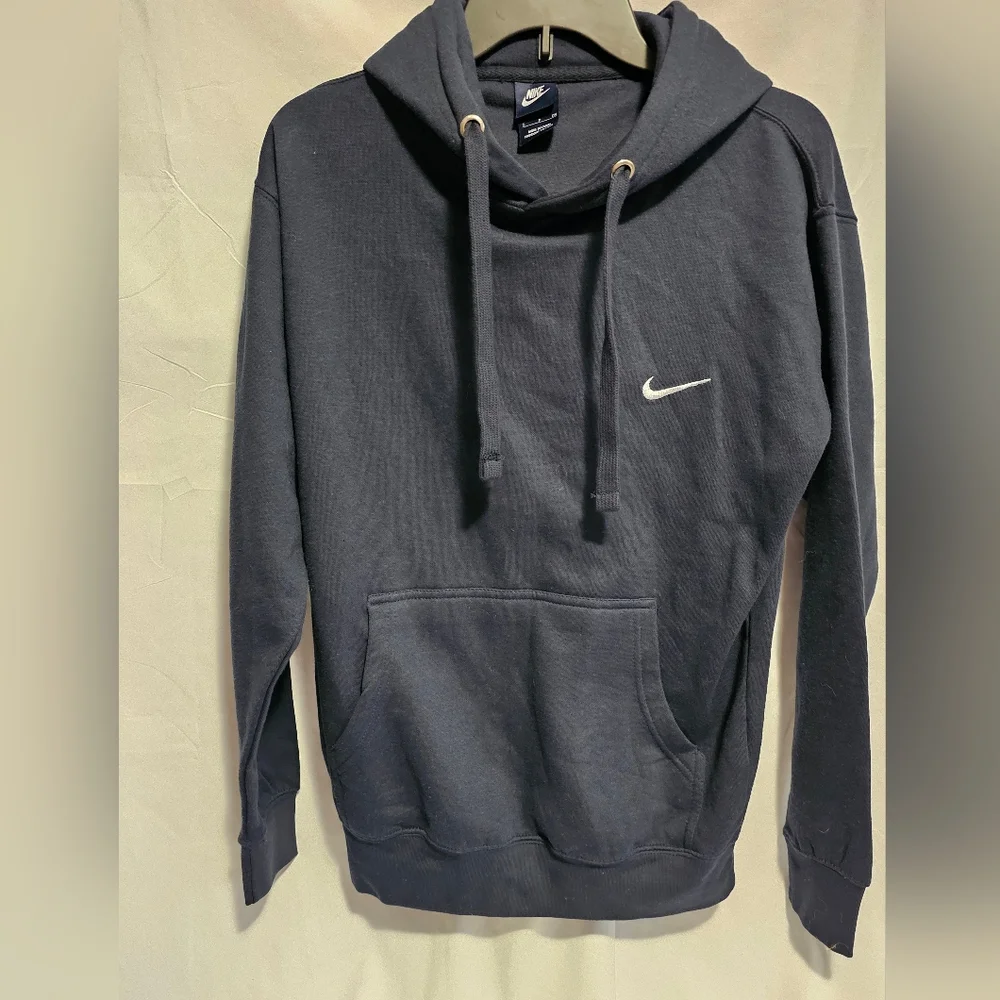 Nike Men's Dark Blue Hoodie Size S,  Very Good Condition